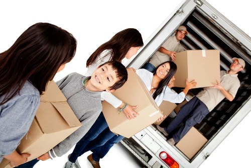 Packing and unpacking services for a Shoreditch flat move