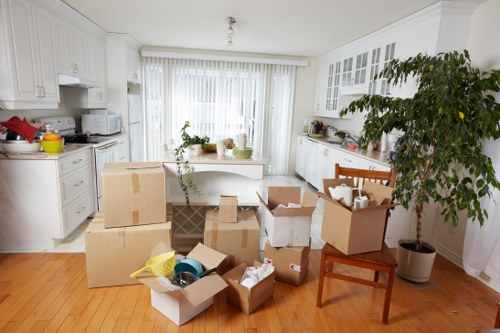 Variety of sturdy moving boxes and packing materials for East London customers