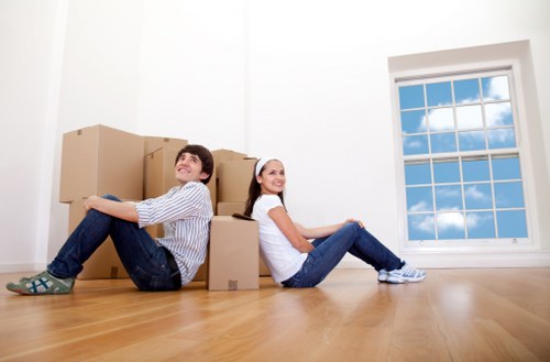 Reviewing service records during a man and van complaint process