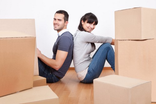 Professional moving truck service for East London property relocations